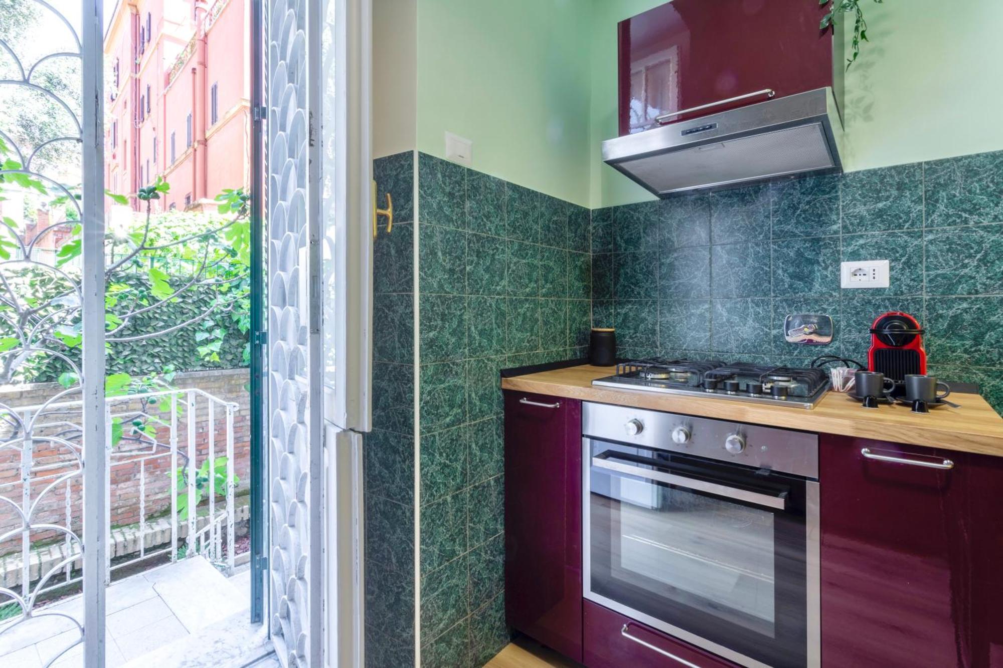 Isabella Stylish Apartment With Garden 罗马 外观 照片